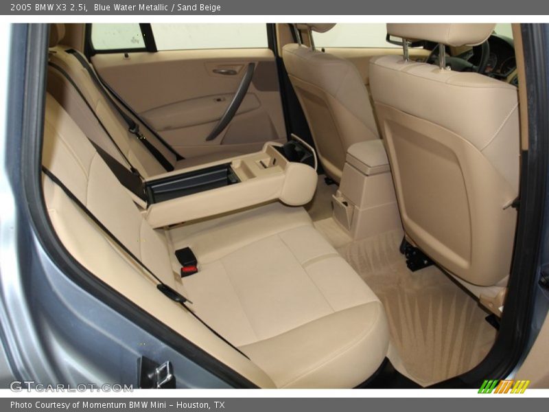 Blue Water Metallic / Sand Beige 2005 BMW X3 2.5i
