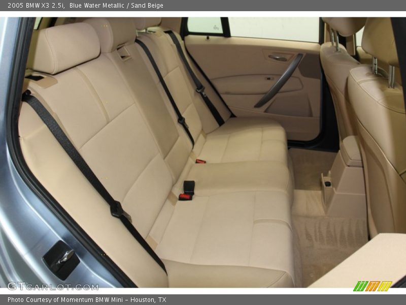 Blue Water Metallic / Sand Beige 2005 BMW X3 2.5i