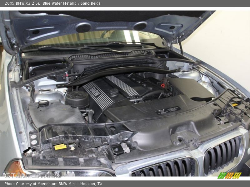 Blue Water Metallic / Sand Beige 2005 BMW X3 2.5i