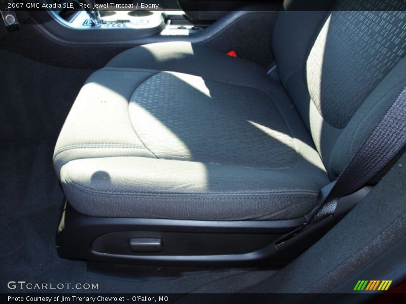 Red Jewel Tintcoat / Ebony 2007 GMC Acadia SLE