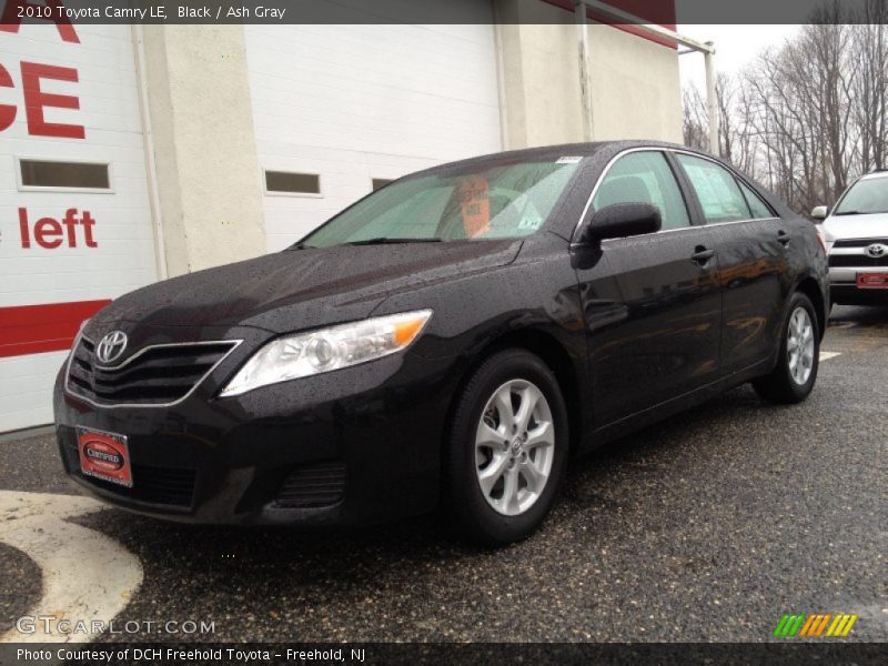 Black / Ash Gray 2010 Toyota Camry LE