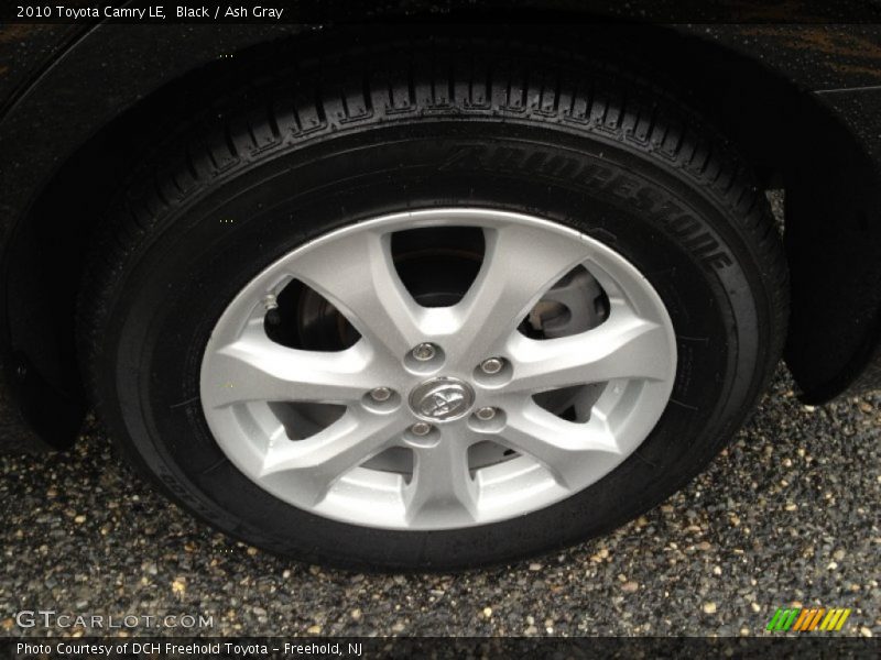 Black / Ash Gray 2010 Toyota Camry LE