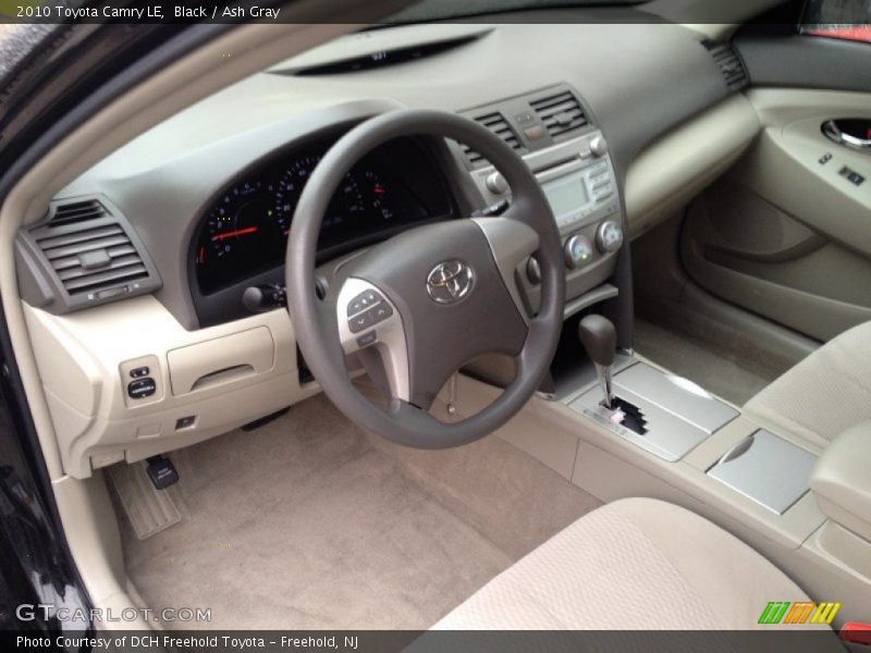 Black / Ash Gray 2010 Toyota Camry LE