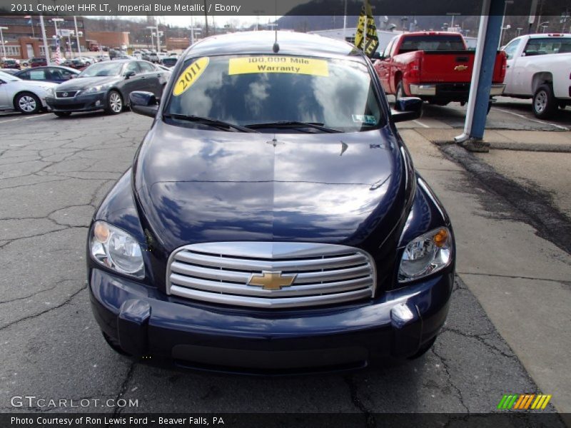 Imperial Blue Metallic / Ebony 2011 Chevrolet HHR LT