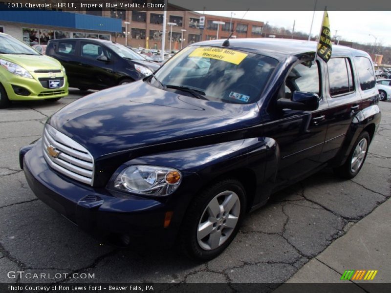 Imperial Blue Metallic / Ebony 2011 Chevrolet HHR LT