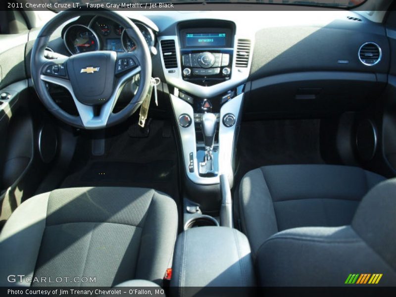 Taupe Gray Metallic / Jet Black 2011 Chevrolet Cruze LT