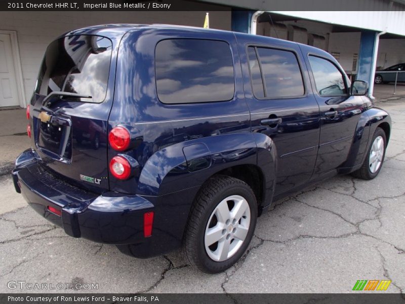 Imperial Blue Metallic / Ebony 2011 Chevrolet HHR LT