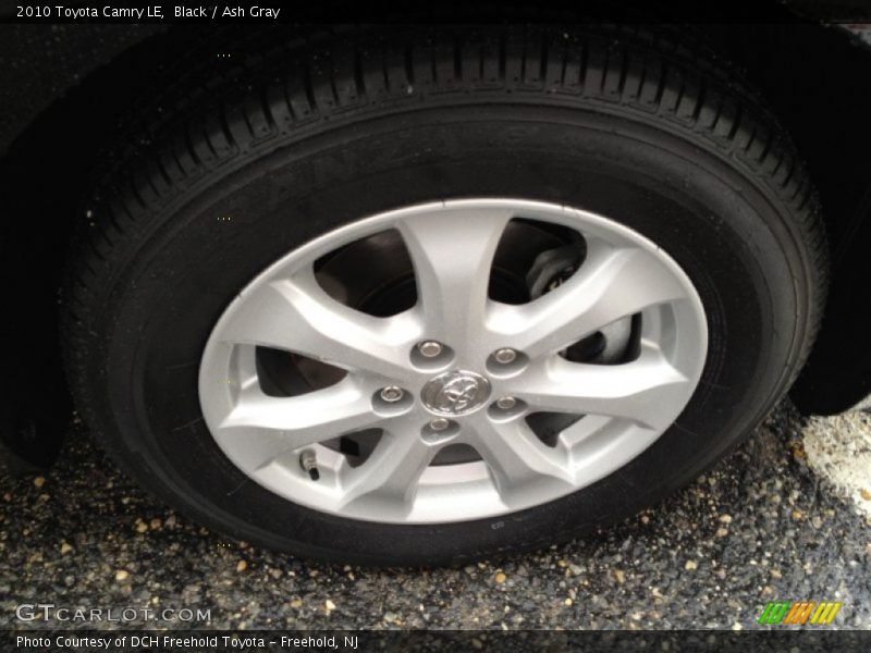 Black / Ash Gray 2010 Toyota Camry LE