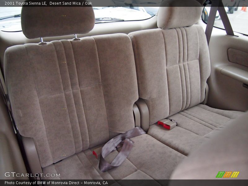 Desert Sand Mica / Oak 2001 Toyota Sienna LE