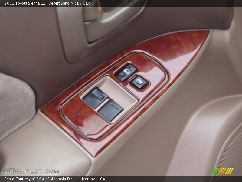 Desert Sand Mica / Oak 2001 Toyota Sienna LE