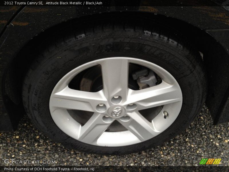 Attitude Black Metallic / Black/Ash 2012 Toyota Camry SE