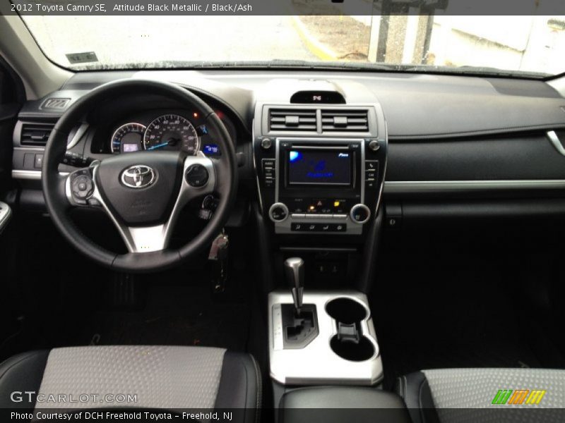 Attitude Black Metallic / Black/Ash 2012 Toyota Camry SE