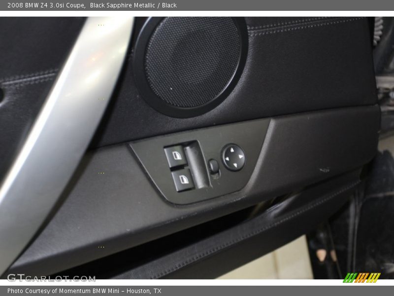 Black Sapphire Metallic / Black 2008 BMW Z4 3.0si Coupe