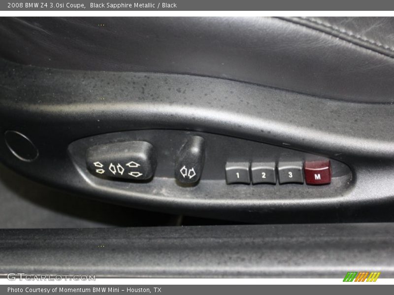 Controls of 2008 Z4 3.0si Coupe