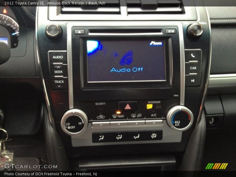 Attitude Black Metallic / Black/Ash 2012 Toyota Camry SE