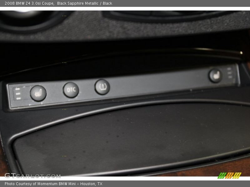 Black Sapphire Metallic / Black 2008 BMW Z4 3.0si Coupe