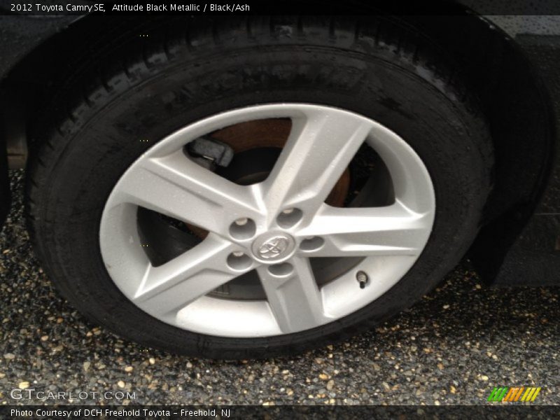 Attitude Black Metallic / Black/Ash 2012 Toyota Camry SE