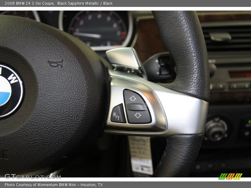 Controls of 2008 Z4 3.0si Coupe