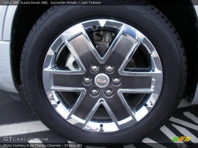 Quicksilver Metallic / Light Titanium 2012 GMC Acadia Denali AWD