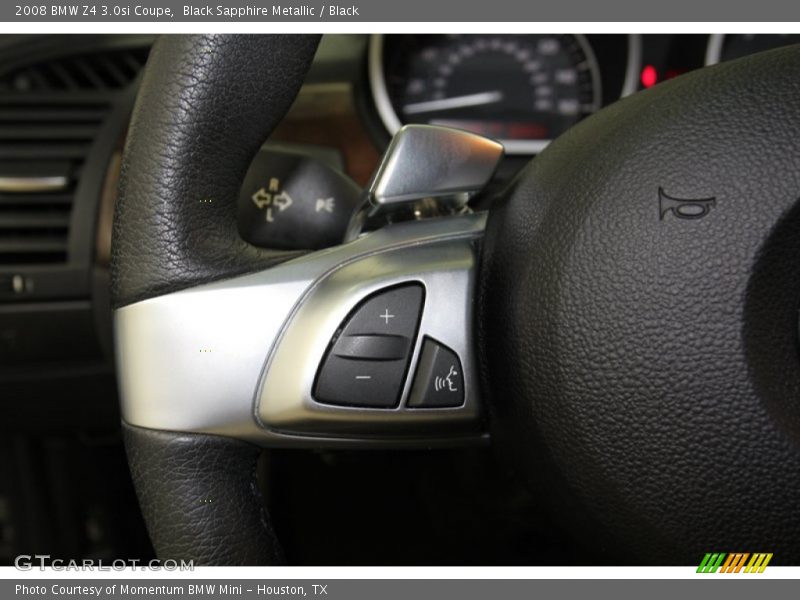 Controls of 2008 Z4 3.0si Coupe