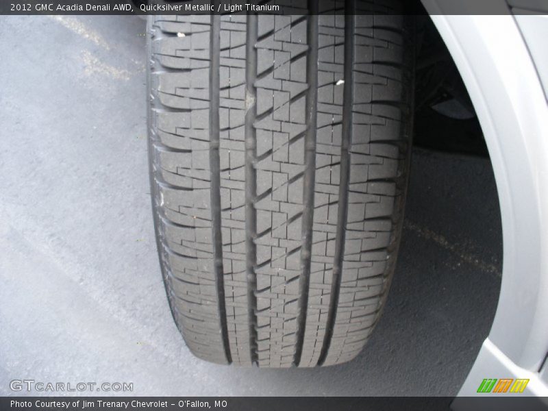 Quicksilver Metallic / Light Titanium 2012 GMC Acadia Denali AWD