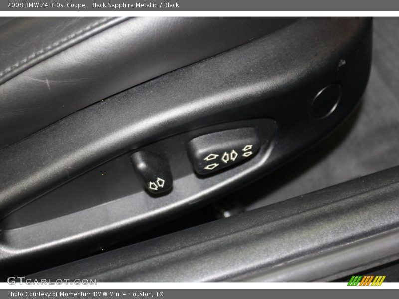 Black Sapphire Metallic / Black 2008 BMW Z4 3.0si Coupe
