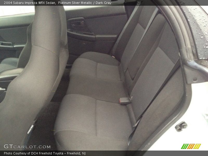 Platinum Silver Metallic / Dark Gray 2004 Subaru Impreza WRX Sedan