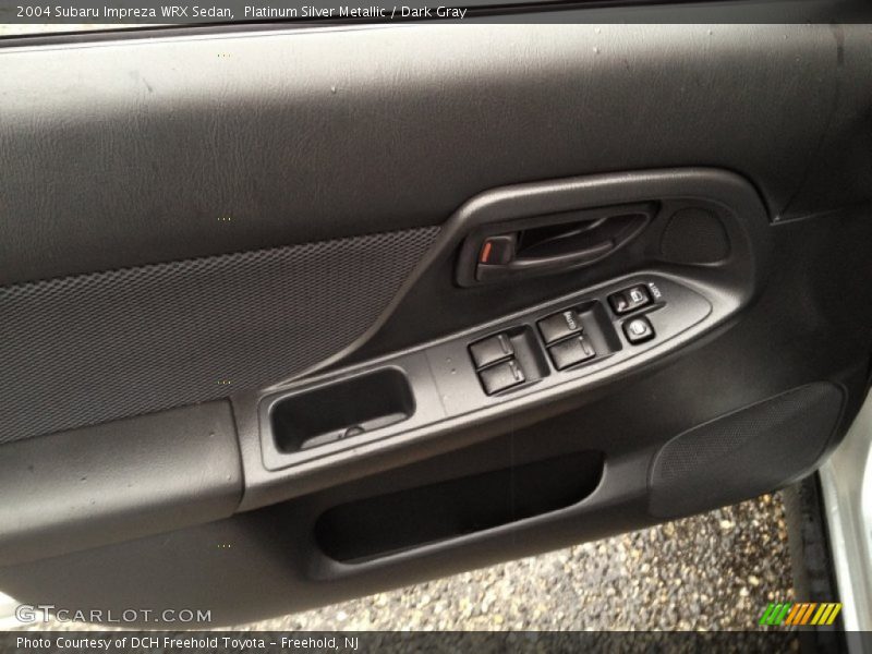 Platinum Silver Metallic / Dark Gray 2004 Subaru Impreza WRX Sedan