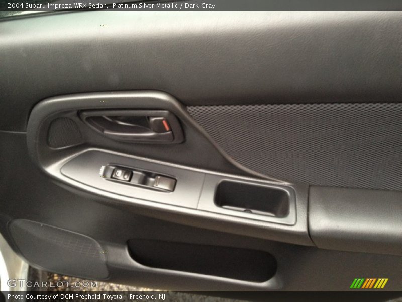 Platinum Silver Metallic / Dark Gray 2004 Subaru Impreza WRX Sedan