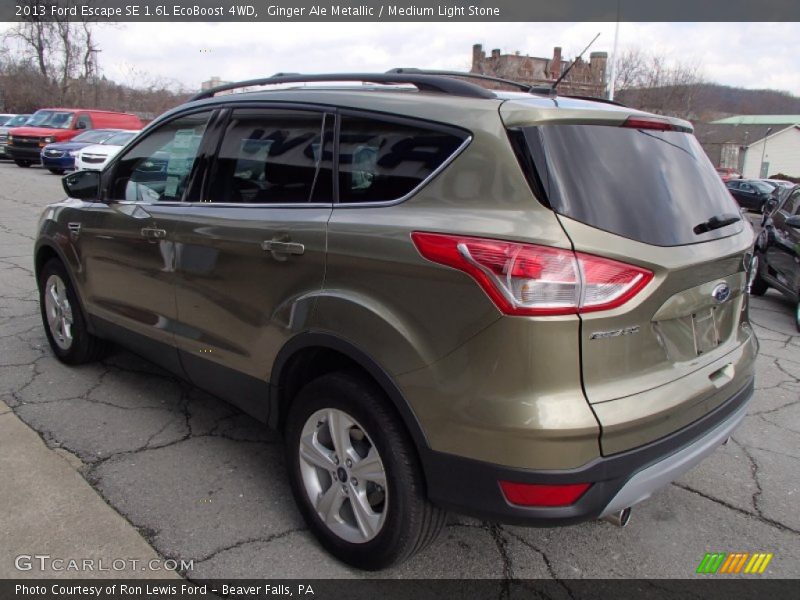 Ginger Ale Metallic / Medium Light Stone 2013 Ford Escape SE 1.6L EcoBoost 4WD