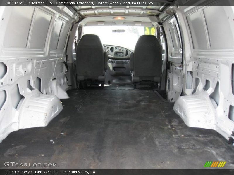 Oxford White / Medium Flint Grey 2006 Ford E Series Van E350 Commercial Extended