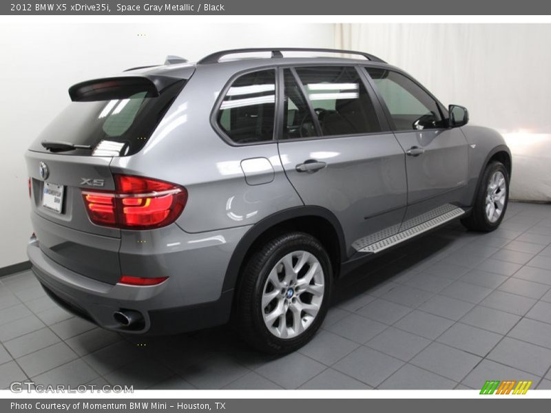 Space Gray Metallic / Black 2012 BMW X5 xDrive35i