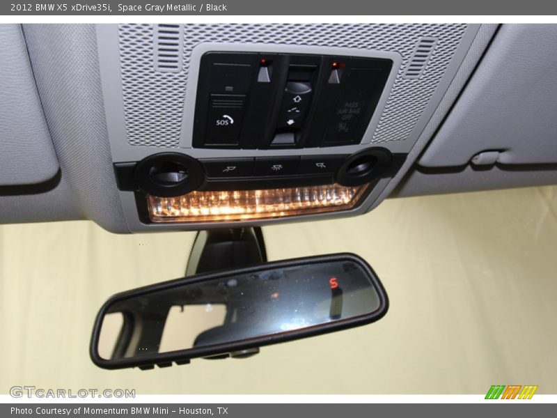 Space Gray Metallic / Black 2012 BMW X5 xDrive35i
