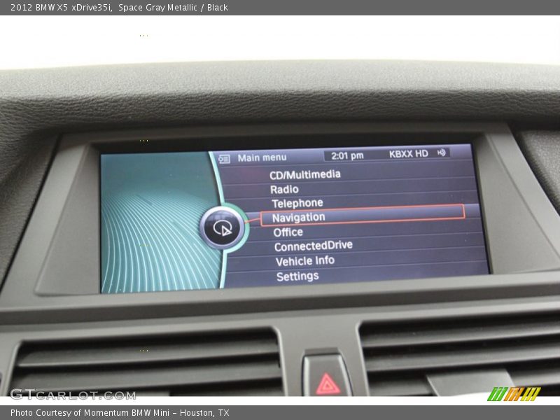 Space Gray Metallic / Black 2012 BMW X5 xDrive35i