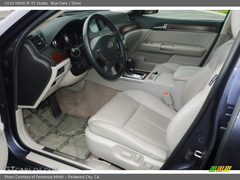 Stone Interior - 2010 M 35 Sedan 