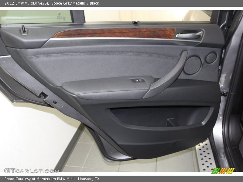 Space Gray Metallic / Black 2012 BMW X5 xDrive35i