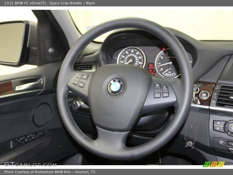 Space Gray Metallic / Black 2012 BMW X5 xDrive35i