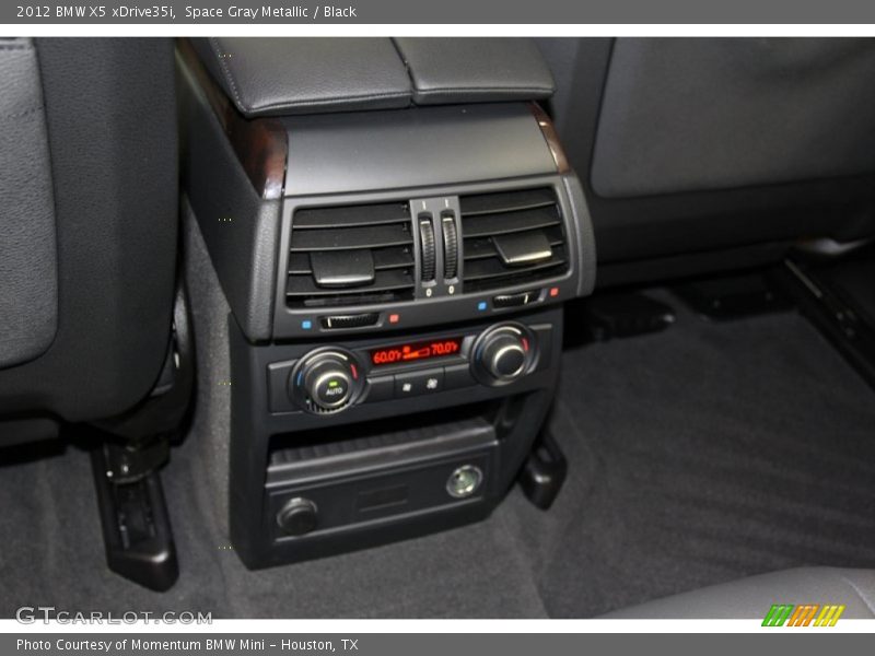 Space Gray Metallic / Black 2012 BMW X5 xDrive35i
