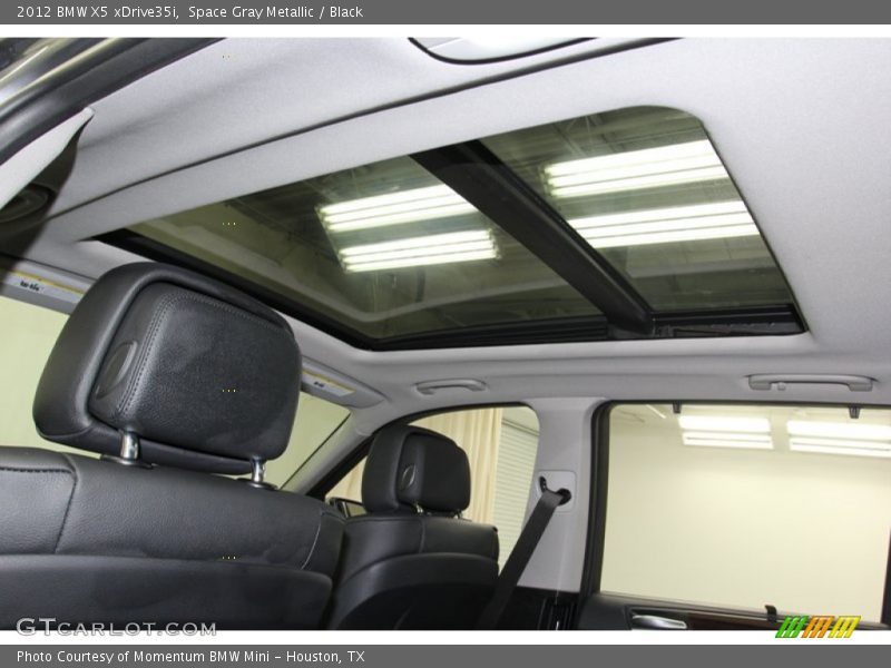 Space Gray Metallic / Black 2012 BMW X5 xDrive35i
