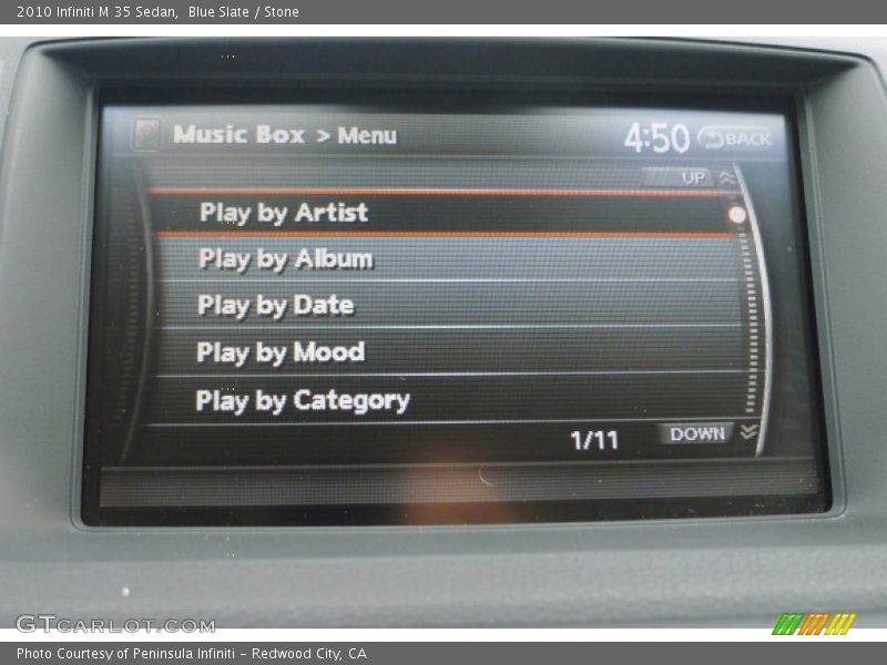 Blue Slate / Stone 2010 Infiniti M 35 Sedan