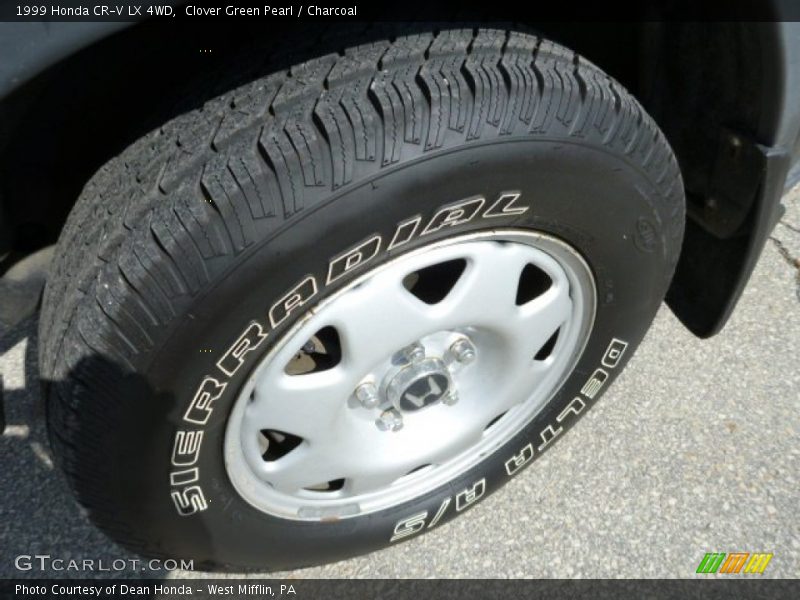 Clover Green Pearl / Charcoal 1999 Honda CR-V LX 4WD