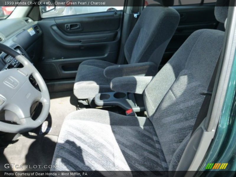 Clover Green Pearl / Charcoal 1999 Honda CR-V LX 4WD