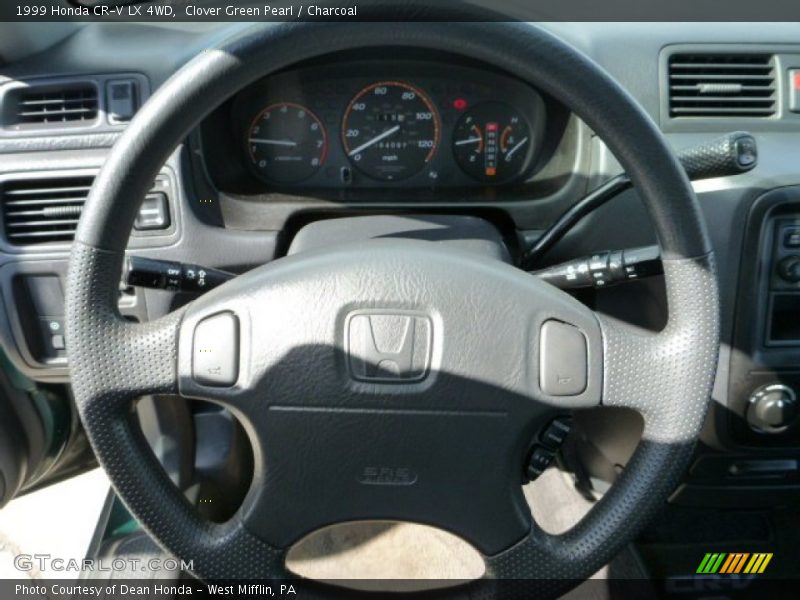 Clover Green Pearl / Charcoal 1999 Honda CR-V LX 4WD
