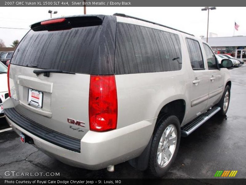 Silver Birch Metallic / Ebony Black 2007 GMC Yukon XL 1500 SLT 4x4