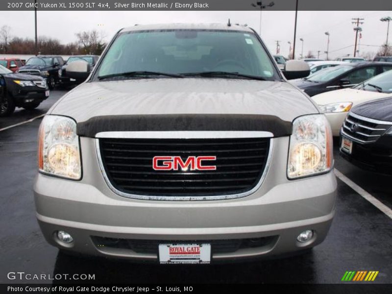 Silver Birch Metallic / Ebony Black 2007 GMC Yukon XL 1500 SLT 4x4