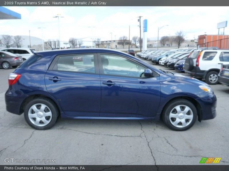 Nautical Blue Metallic / Ash Gray 2009 Toyota Matrix S AWD