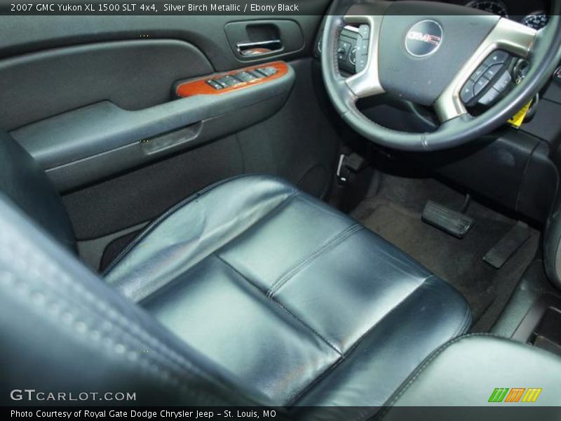 Silver Birch Metallic / Ebony Black 2007 GMC Yukon XL 1500 SLT 4x4