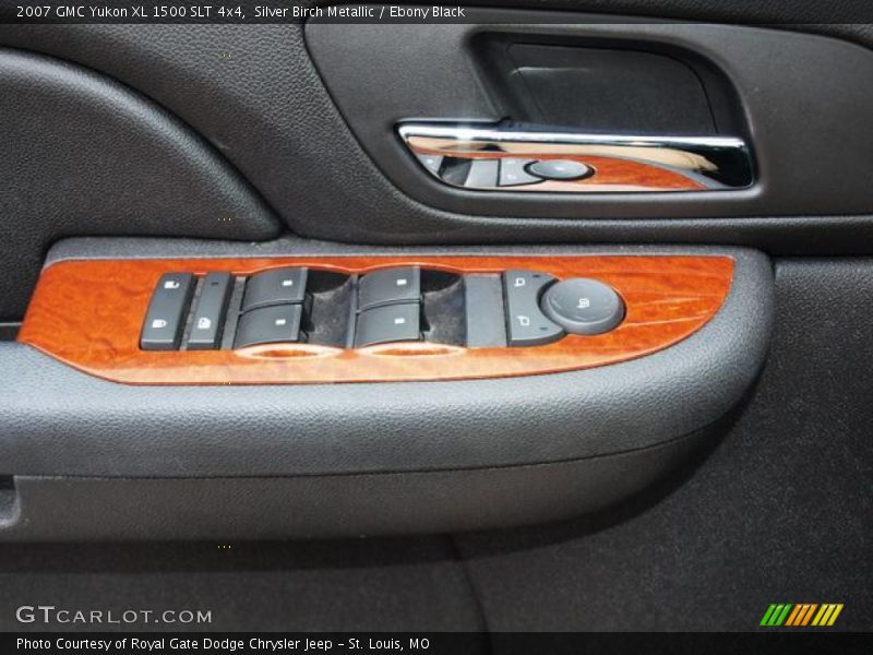 Silver Birch Metallic / Ebony Black 2007 GMC Yukon XL 1500 SLT 4x4