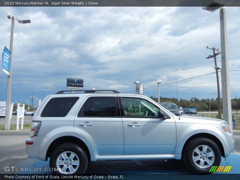 Ingot Silver Metallic / Stone 2010 Mercury Mariner I4