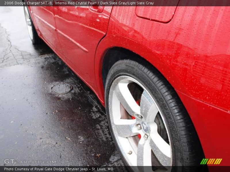 Inferno Red Crystal Pearl / Dark Slate Gray/Light Slate Gray 2006 Dodge Charger SRT-8